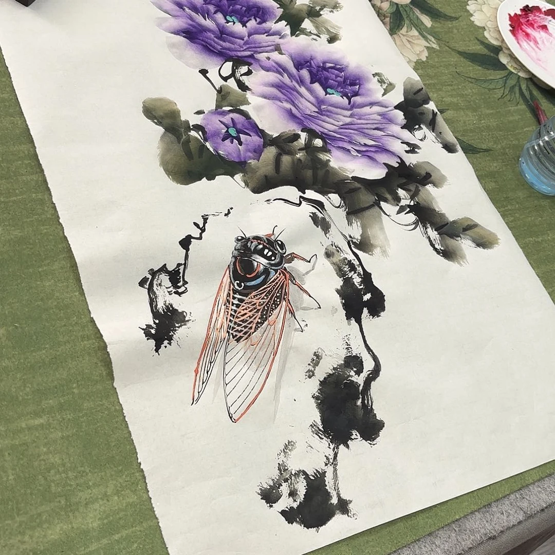 国画亲笔手绘原创