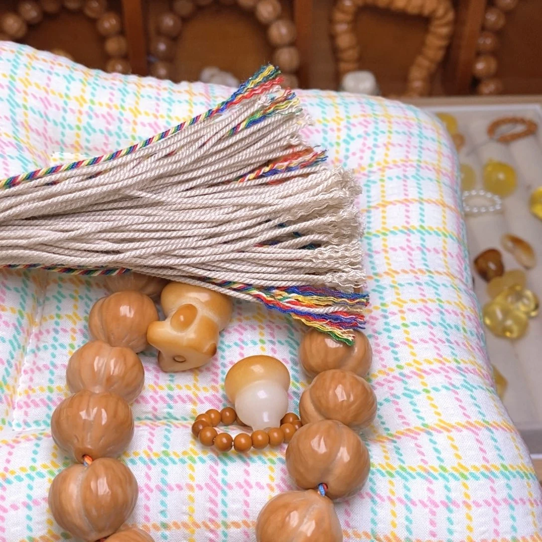 迦****手串猴头核桃聚宝盆17 小熊 葫芦 橄榄 米流苏