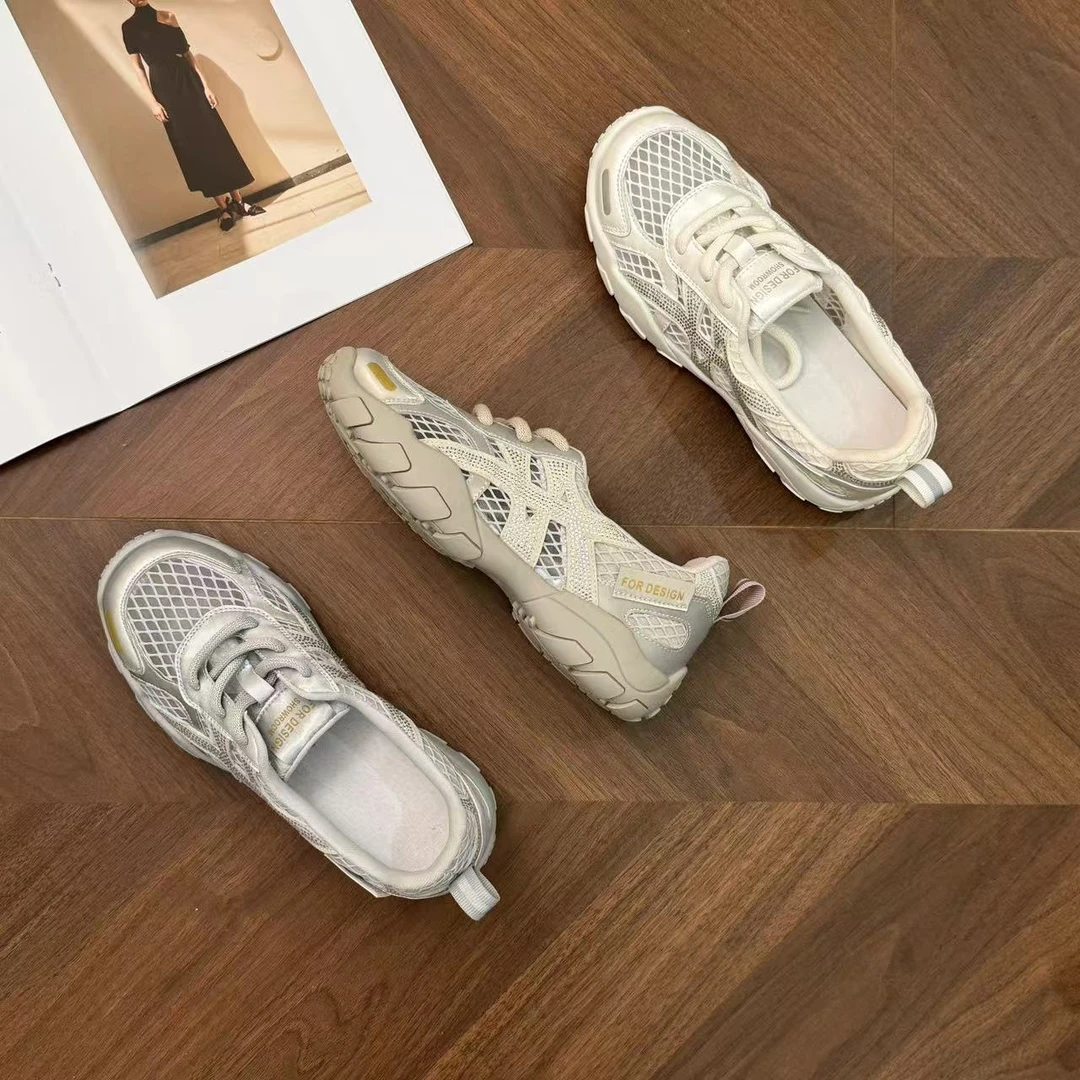 25夏季新款芭蕾舞舒适透气德迅鞋时尚百搭休闲女鞋cy0025