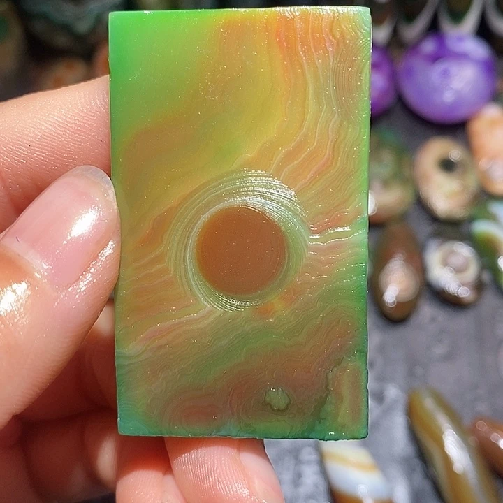 玛瑙/玉髓颈饰未镶嵌I*