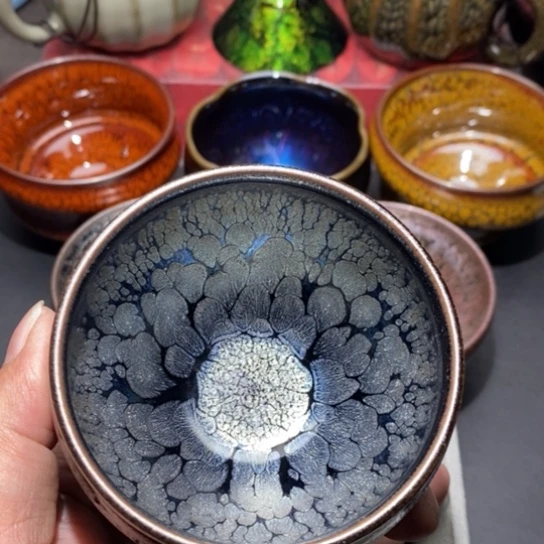 茶盏建盏主人杯茶壶盖碗品茗杯