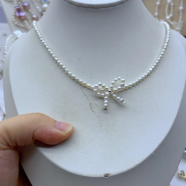 淡水珍珠未镶嵌颈饰