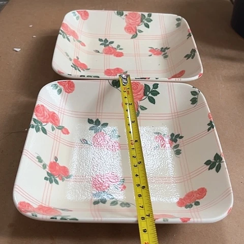 微瑕，不能明火，口径18高度3，2个四方