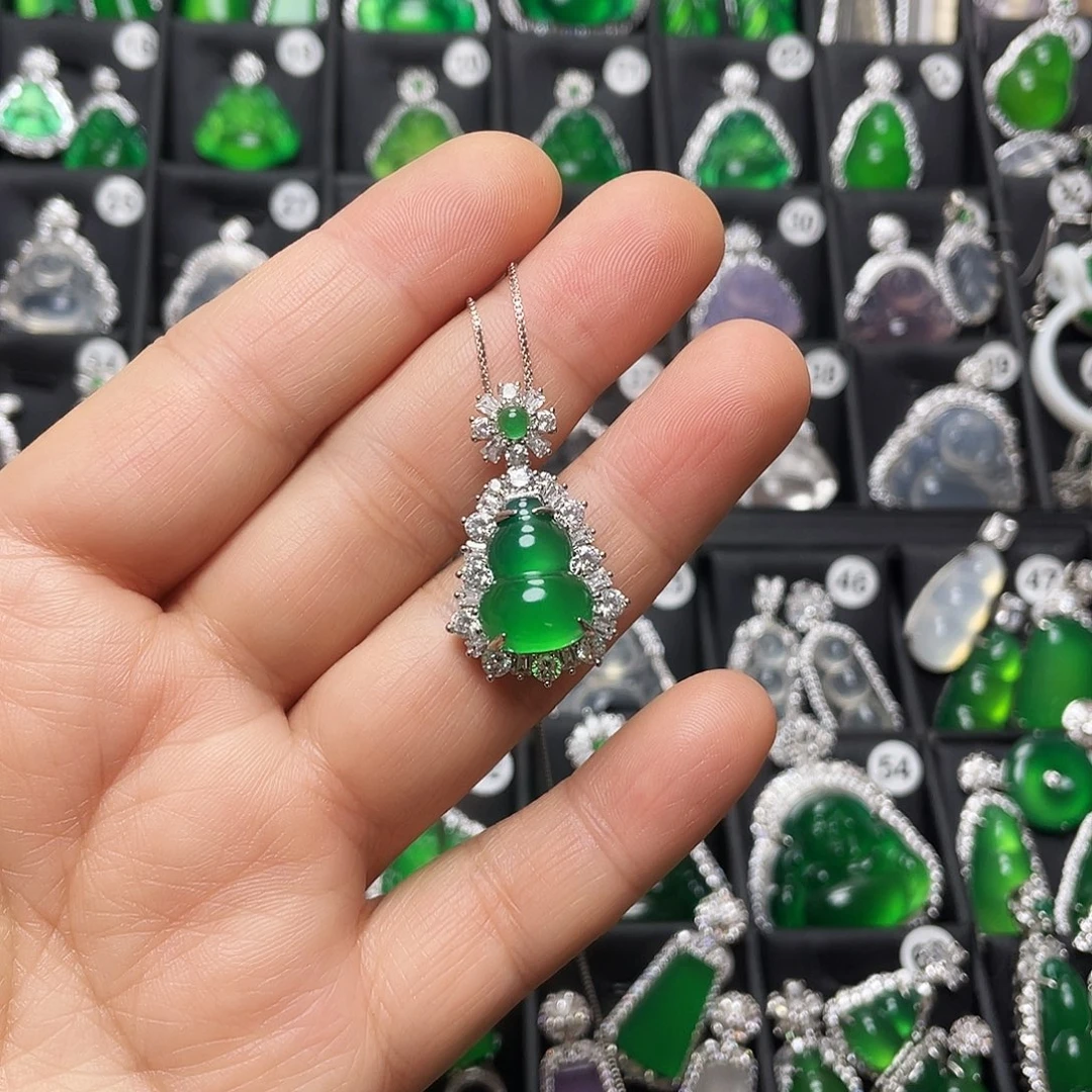 玛瑙/玉髓合金颈饰