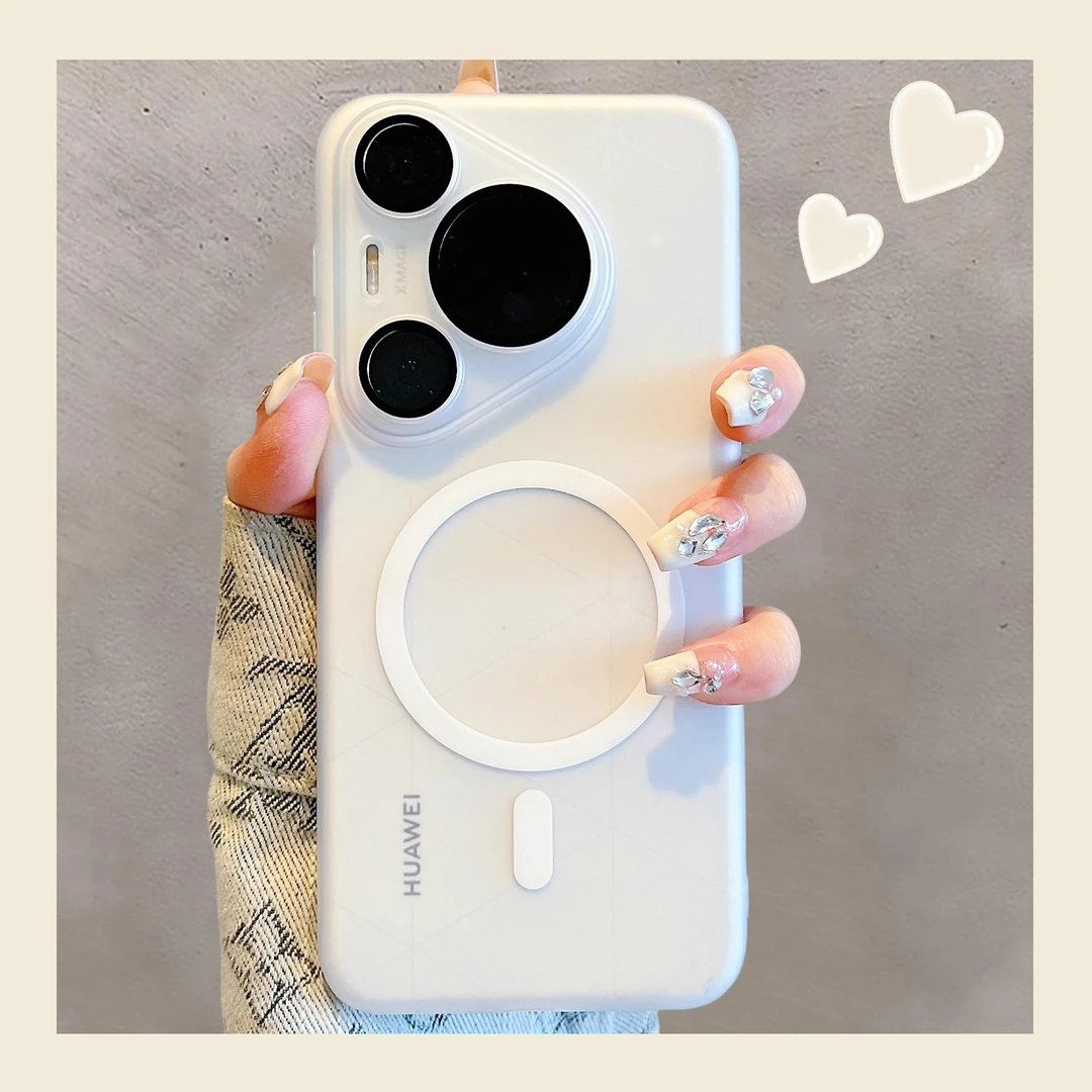 适用华为pura80pro手机壳新款pura70pro超薄磁吸保护套全包镜头膜