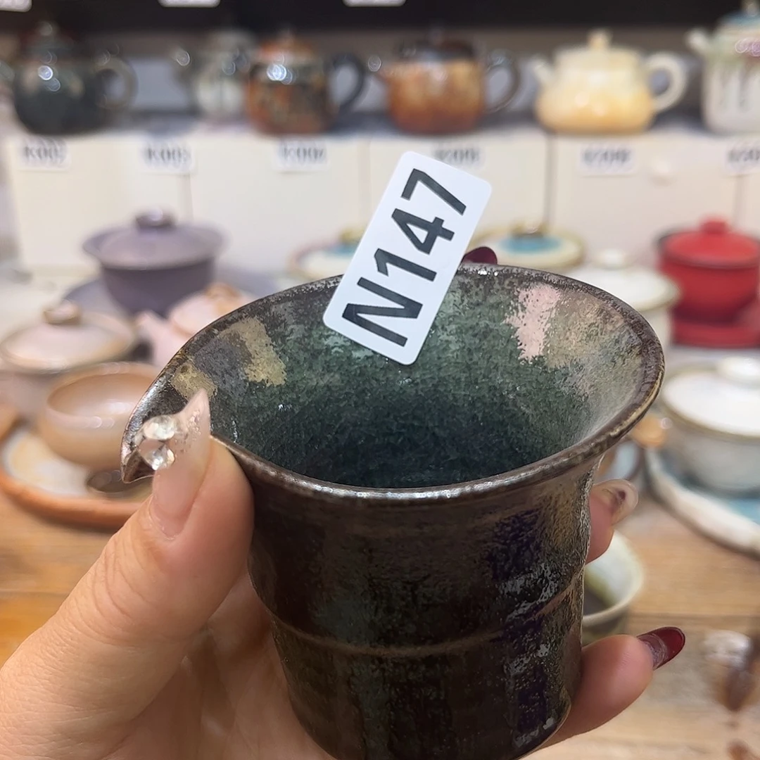 朱泥茶杯瘦***圈陶瓷艺术