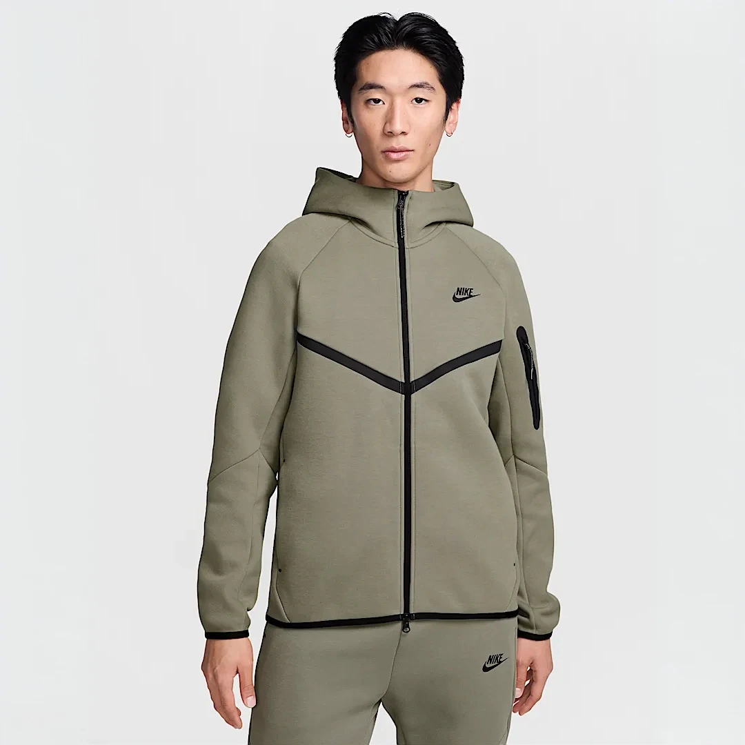 NIKE/耐克TechWindrunner风行者男子全长拉链开襟连帽衫HV0950320