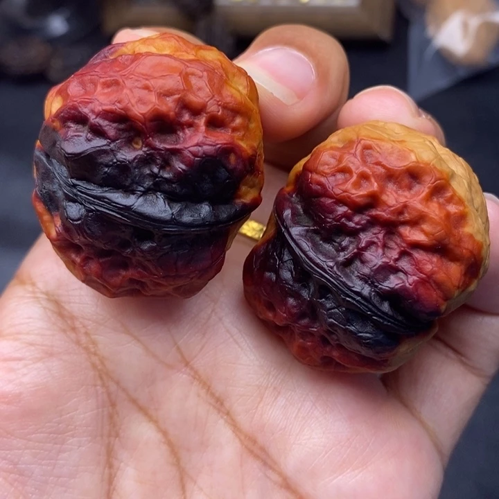 把件文玩核桃40尺方尊金蟾
