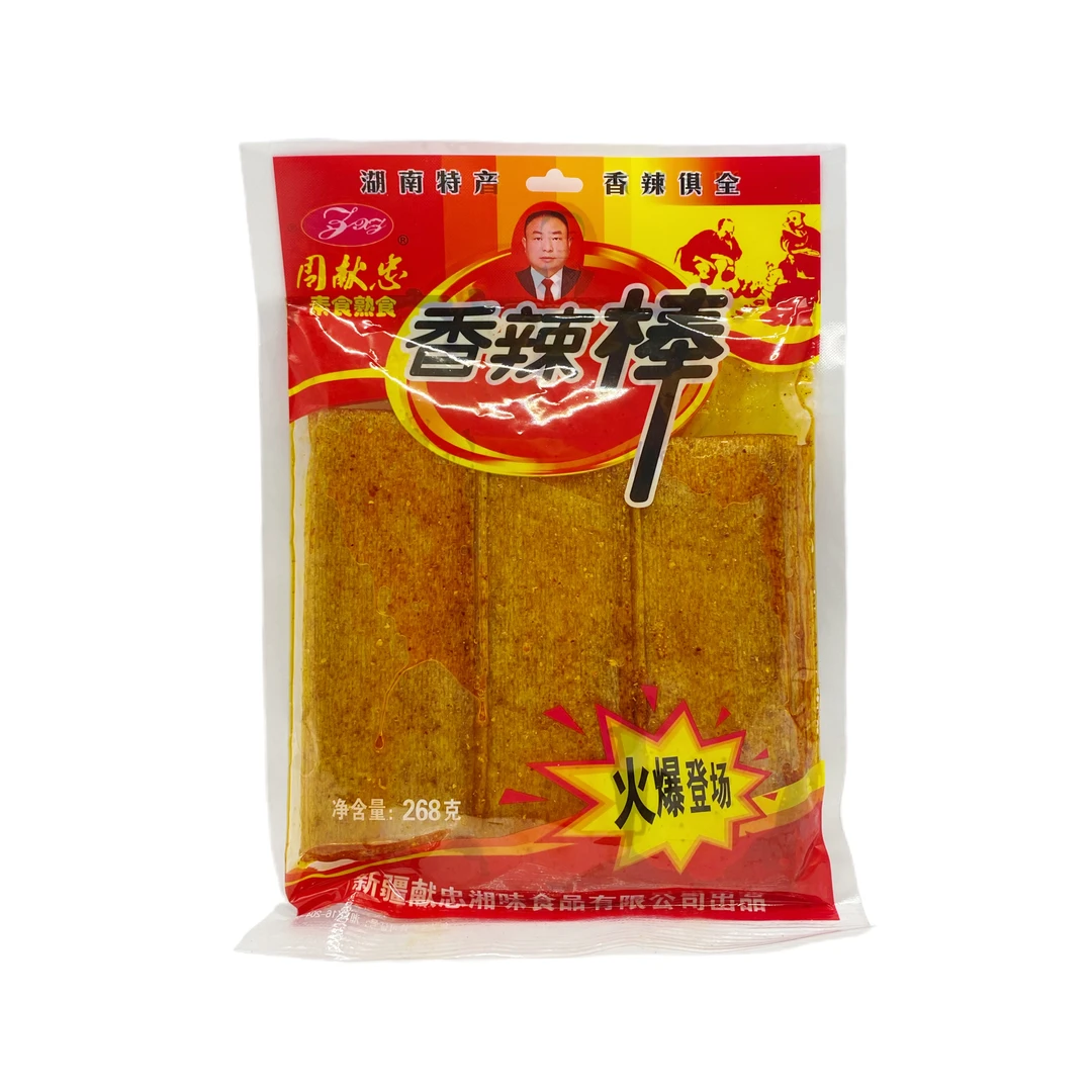 周献忠 香辣棒 268g/袋解馋零食
