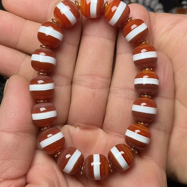 玛瑙/玉髓手链未镶嵌