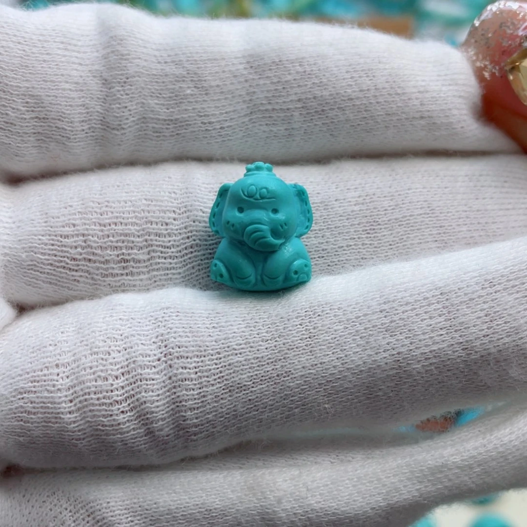 绿松石珠宝奇石未镶嵌