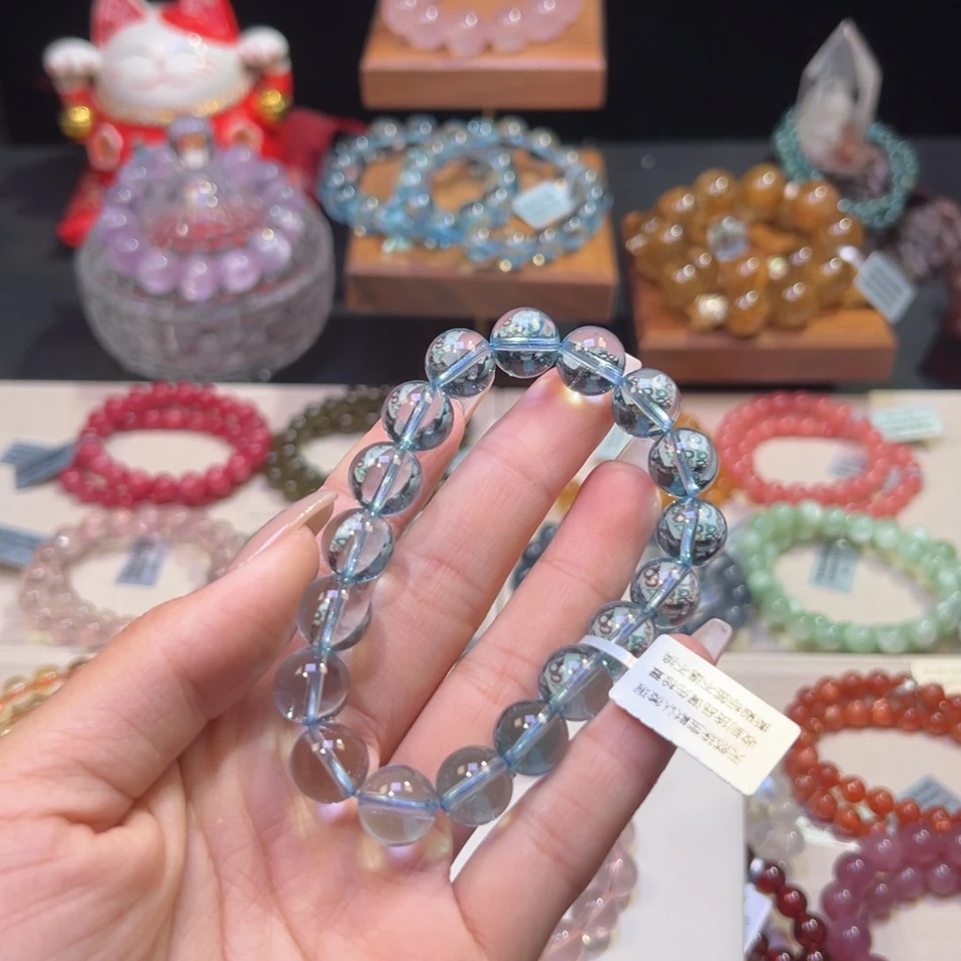 小***几水晶手串未镶嵌托帕（不退不换）