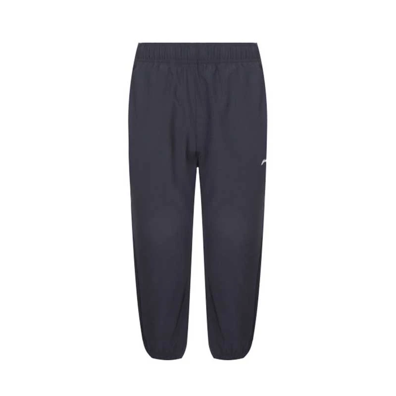 李宁2025夏季款女子健身跑步训练收口速干七分运动长裤AKQS412