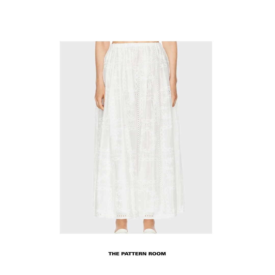 The pattern room | 度假浪漫主义定织蕾丝海岛半裙