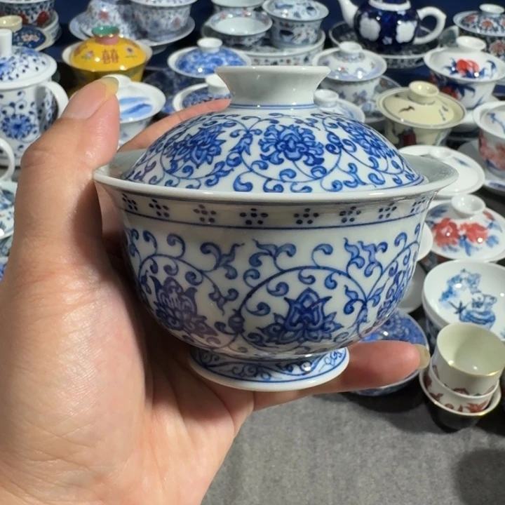 景德镇手工手绘杯