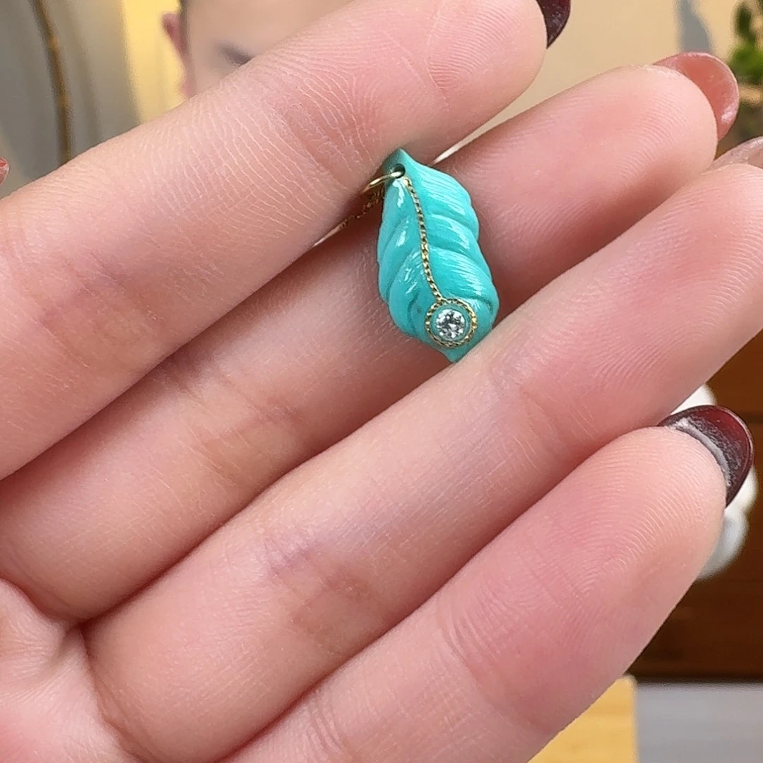 绿松石未镶嵌珠宝奇石