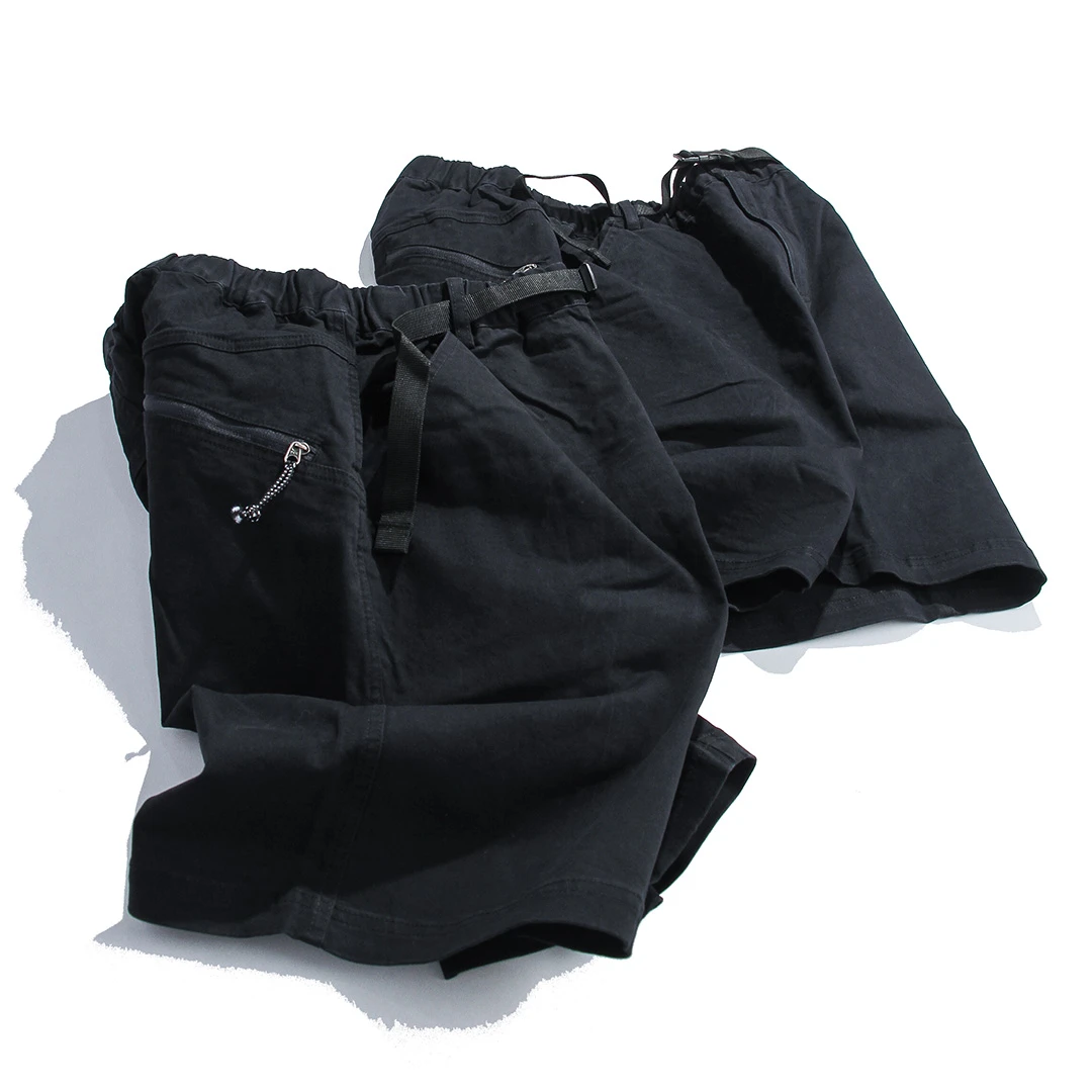 只有90条 98%棉水洗磨毛山系户外潮牌直筒宽松工装休闲短裤