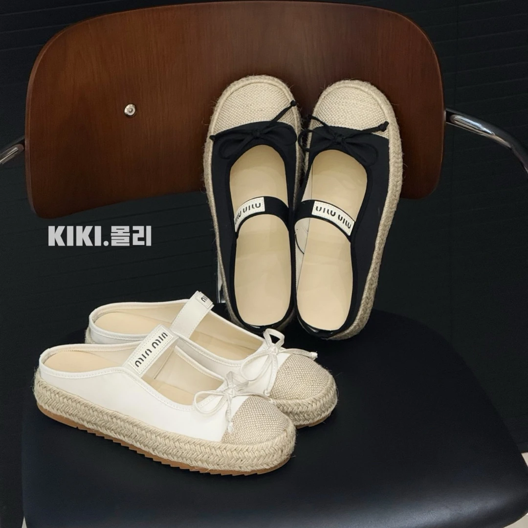 复古厚底百搭包头半拖女外穿2025春季草编休闲渔夫鞋透气凉鞋软底