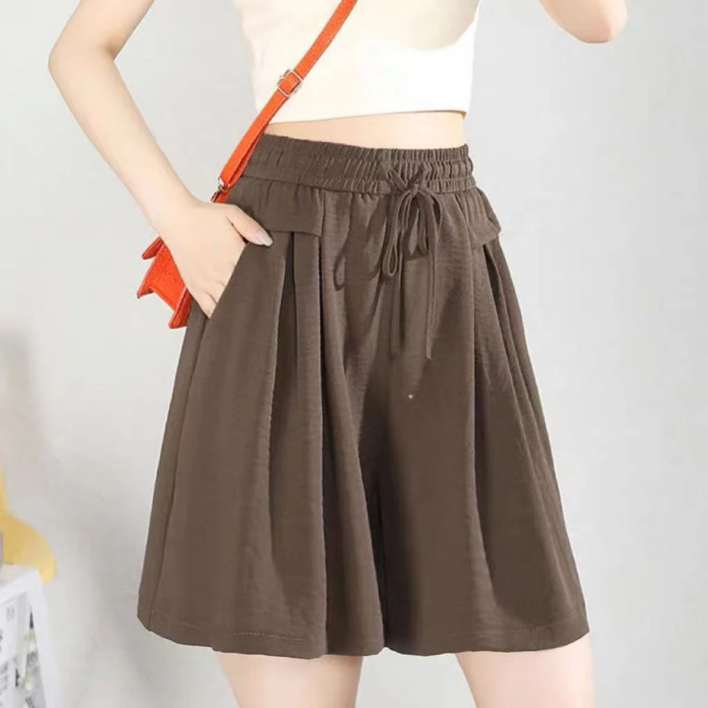 【短裤】夏季高档新款短裤设计感时装女装服装4487-1[SDN]