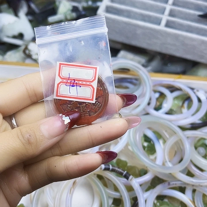 玛瑙/玉髓珠宝半成品合金柒*