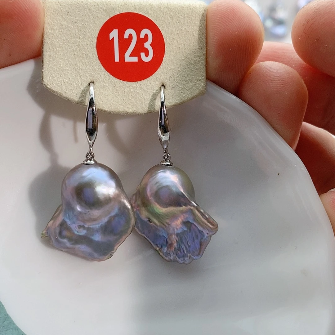 淡水珍珠颈饰银S925镶嵌