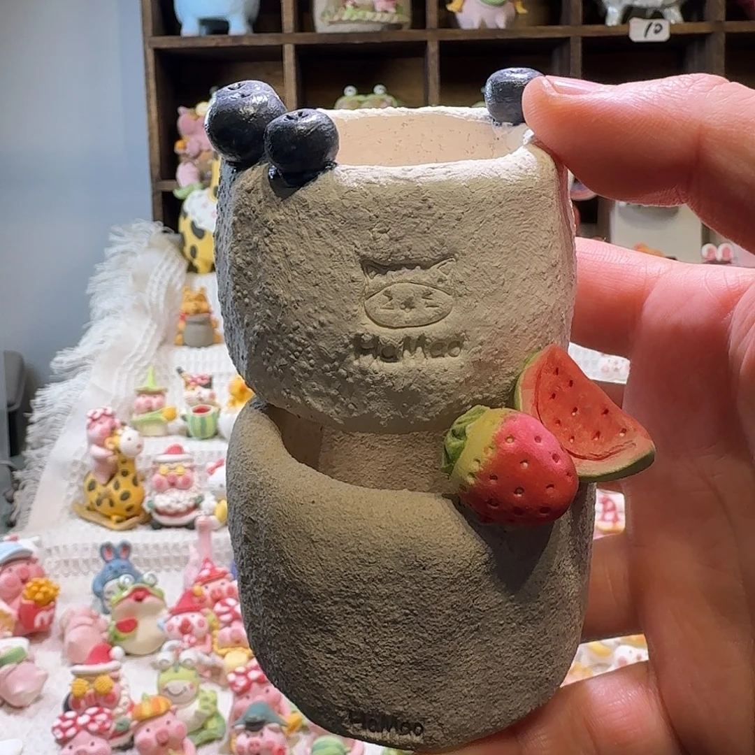 厂家直销手工花盆摆件