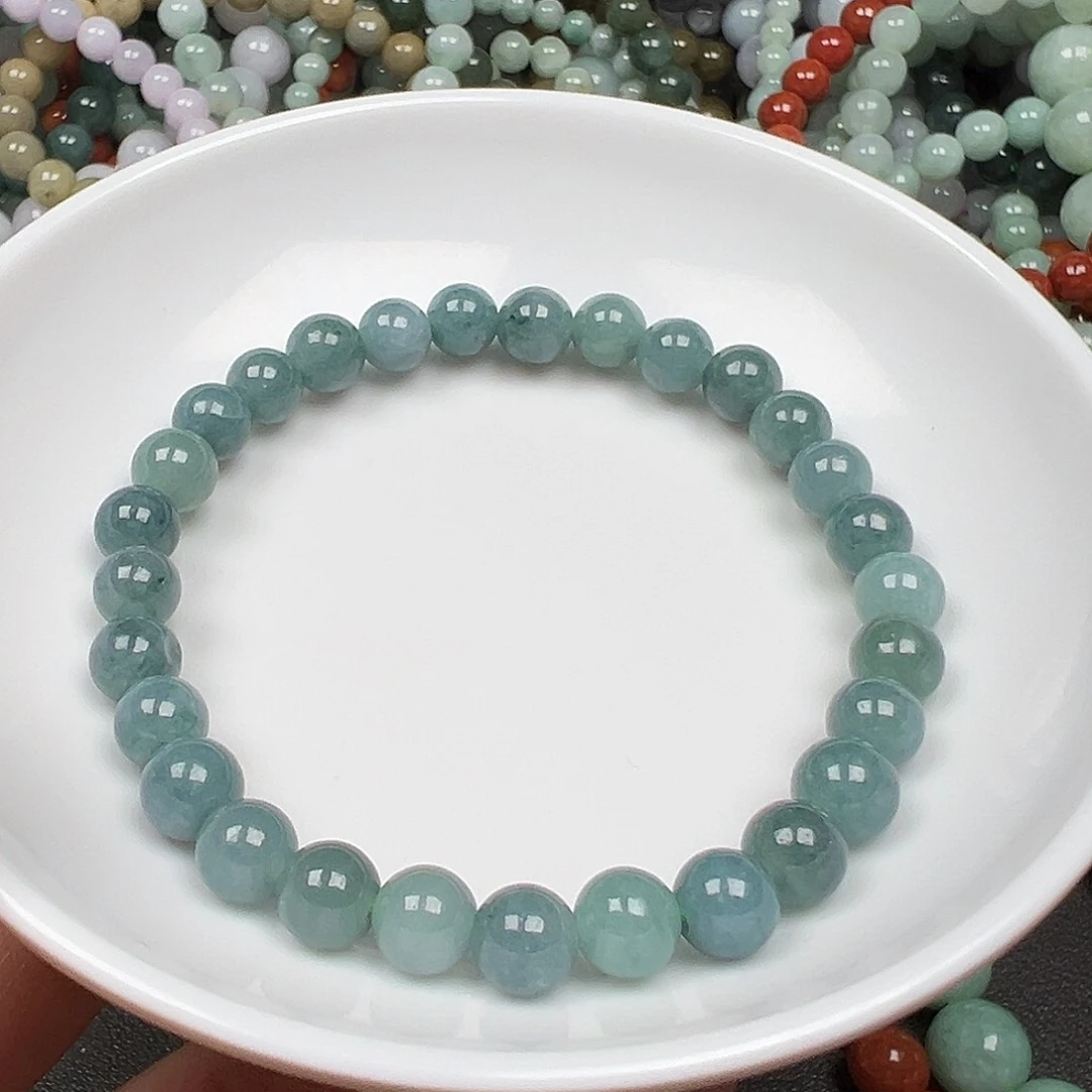 翡翠手链未镶嵌秋*货主老华