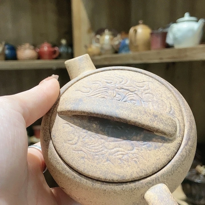 柴烧老岩泥高端茶器