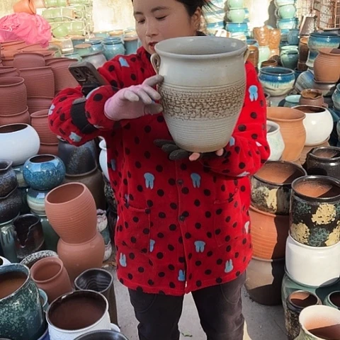 口20高23瑕疵盆子