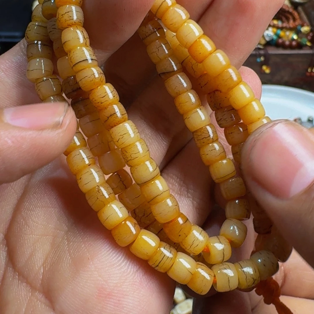 琉璃颈饰藏传琉璃小元素