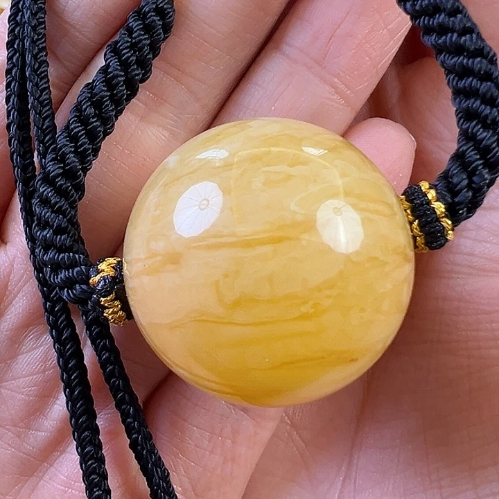 蜜蜡颈饰未镶嵌蜜蜡