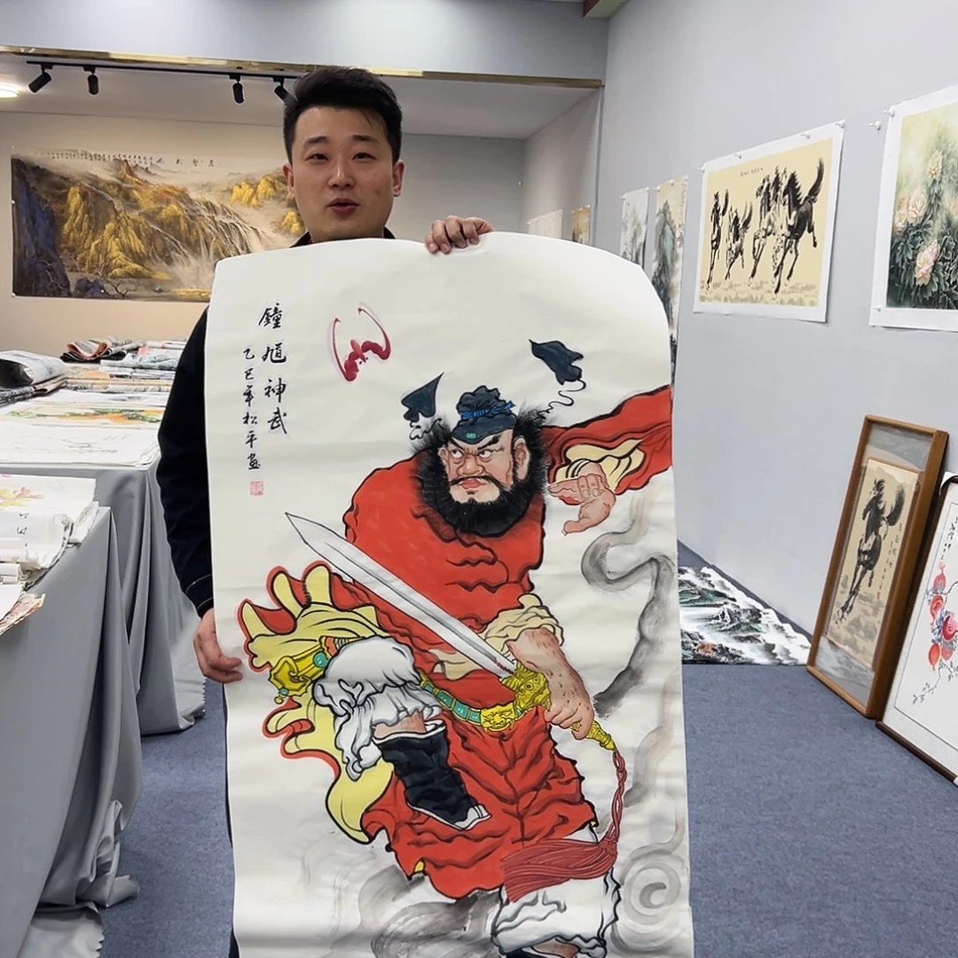 国画国画宣纸纯手绘作品