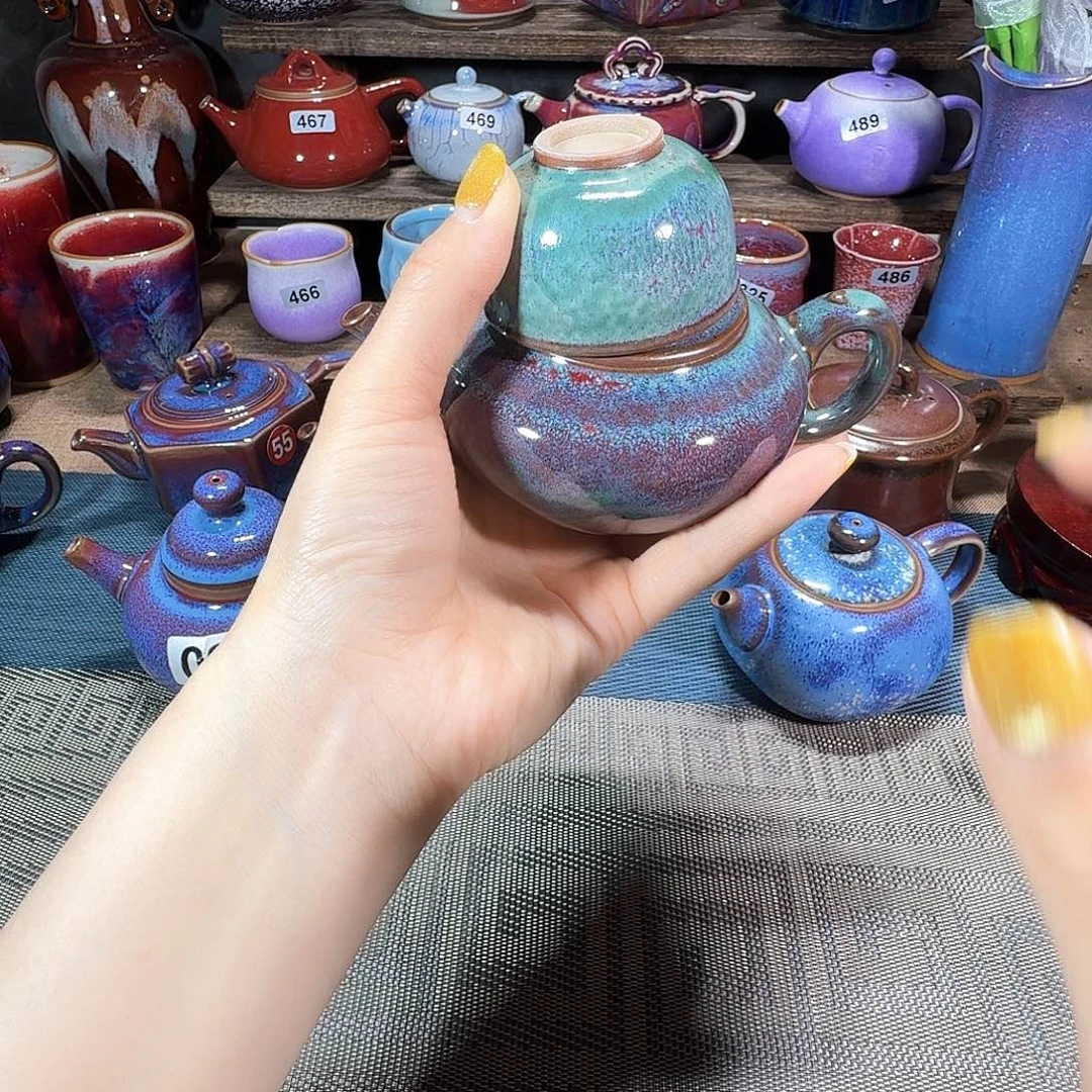 钧瓷1111111111杯子微瑕