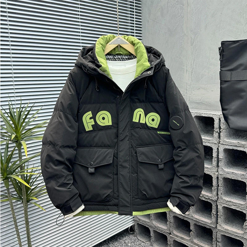 3311 2025冬季御寒保暖锁温防寒服男女百搭时尚休闲潮流断码外套