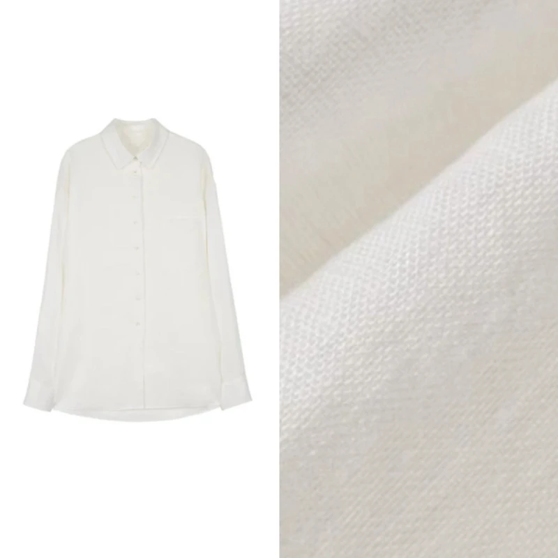 【海风】夏季清新小众感雨露麻轻盈舒适质感宽松防晒衬衫多件套