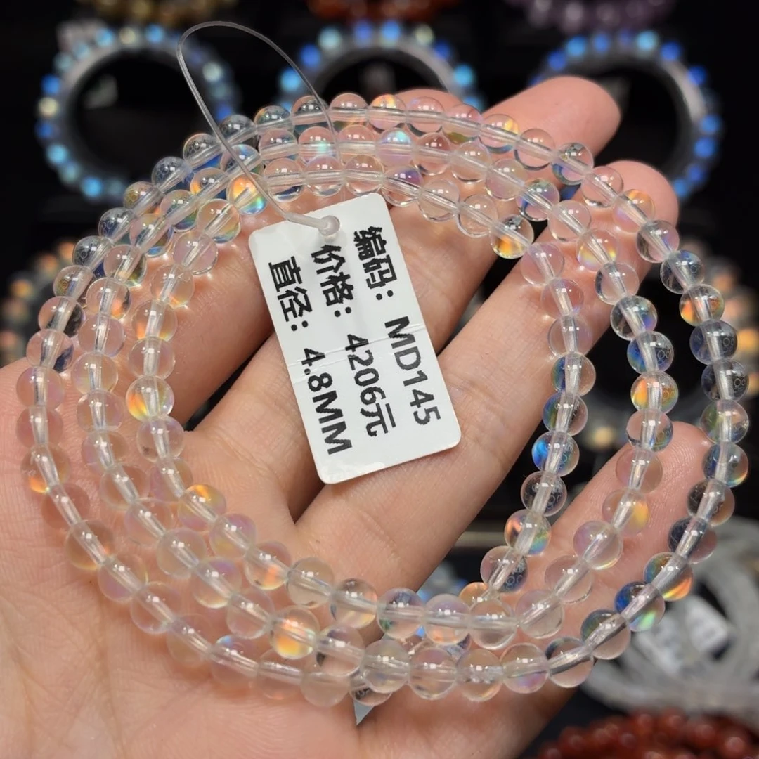 月光石手链未镶嵌MD145#4.8mm