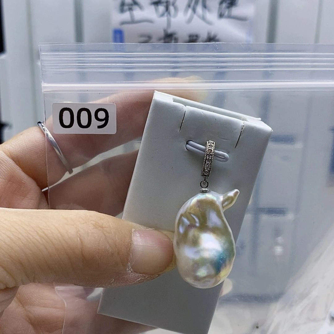 颈饰合金淡水珍珠