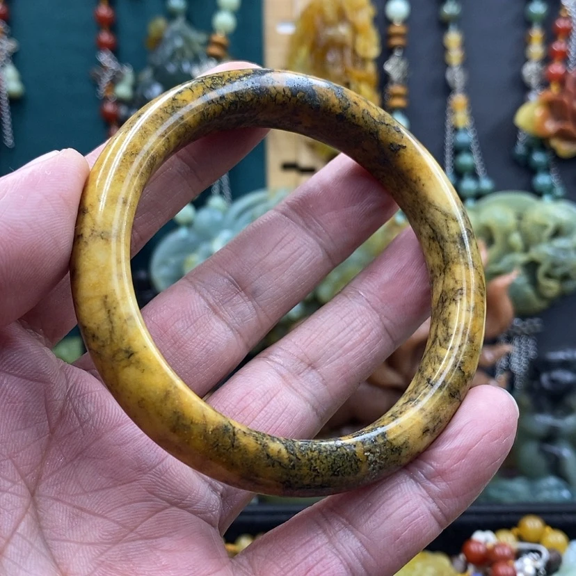 【闪购商品】未镶嵌岫玉手镯61