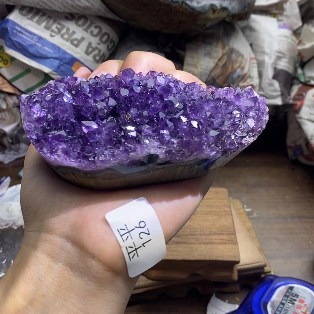未镶嵌珠宝半成品紫晶