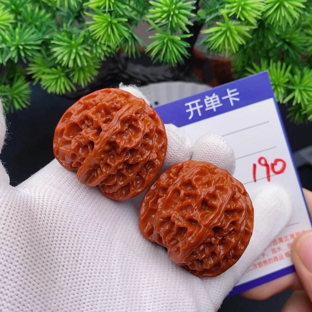 把件文玩核桃40苹果园190