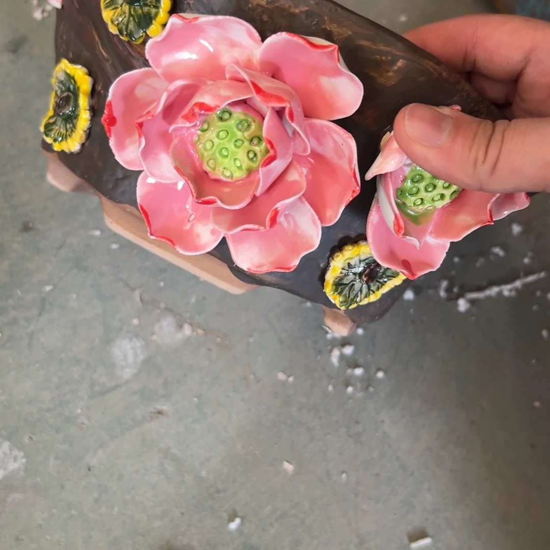 满18.8米包邮秒退拉黑多肉花盆