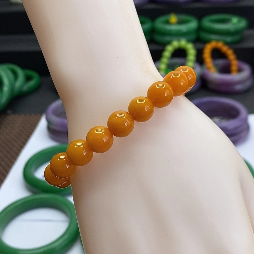 未镶嵌手串石英质玉