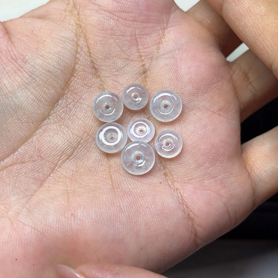 翡翠未镶嵌耳饰缅甸天然翡翠Ａ货