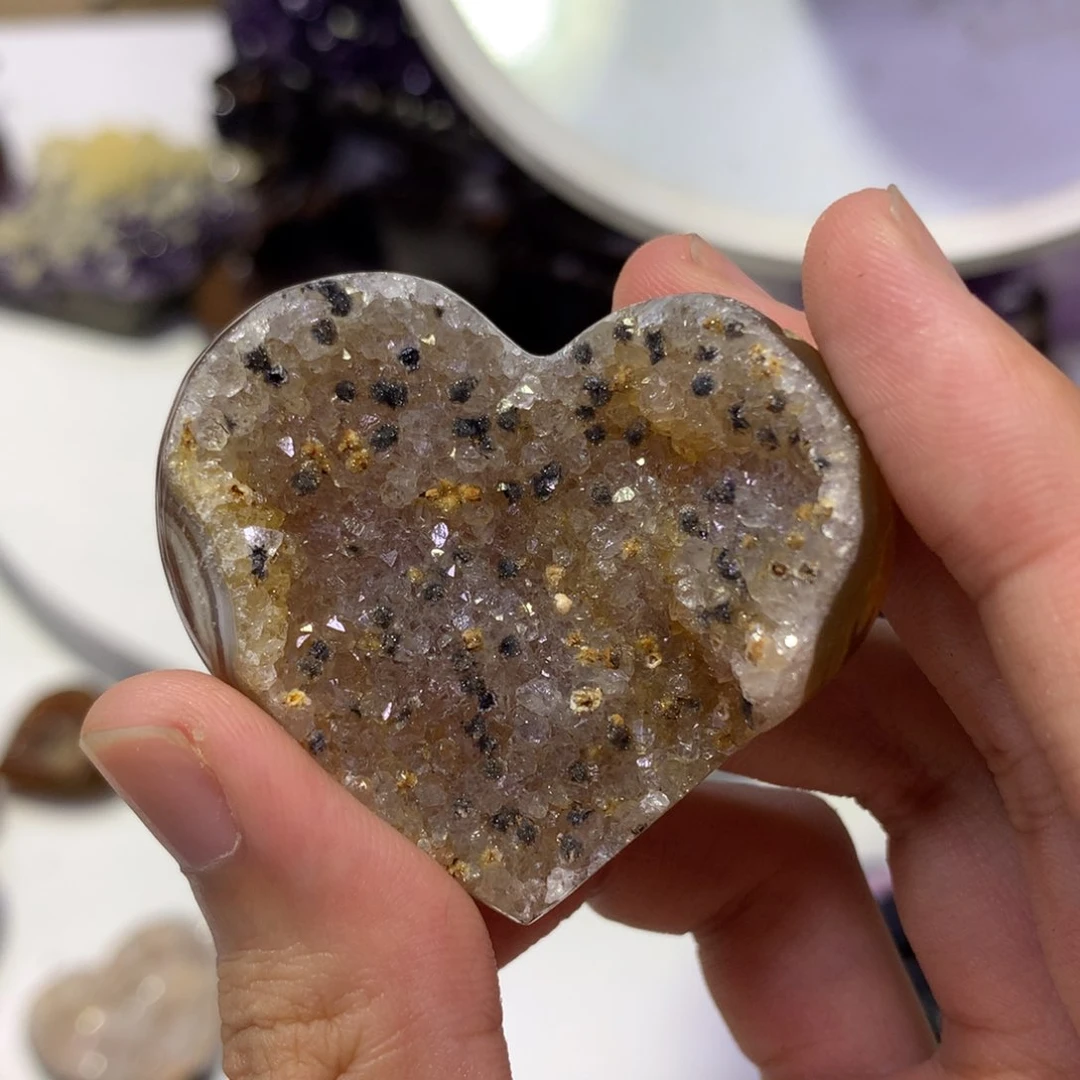 紫晶摆件未镶嵌紫晶