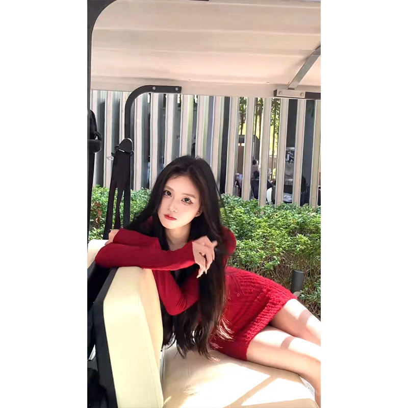 2025夏季新款无袖气质修身高级感百搭抹胸连衣裙配显瘦开衫外套女