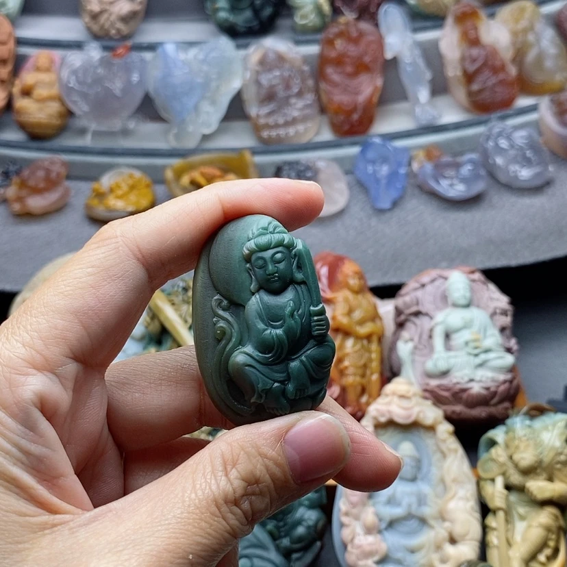 【闪购商品】未镶嵌吊坠定制石英质玉