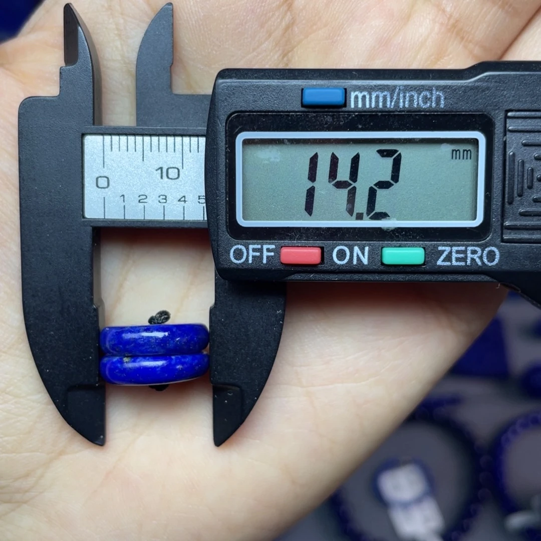 未镶嵌青金石14mm隔片配饰