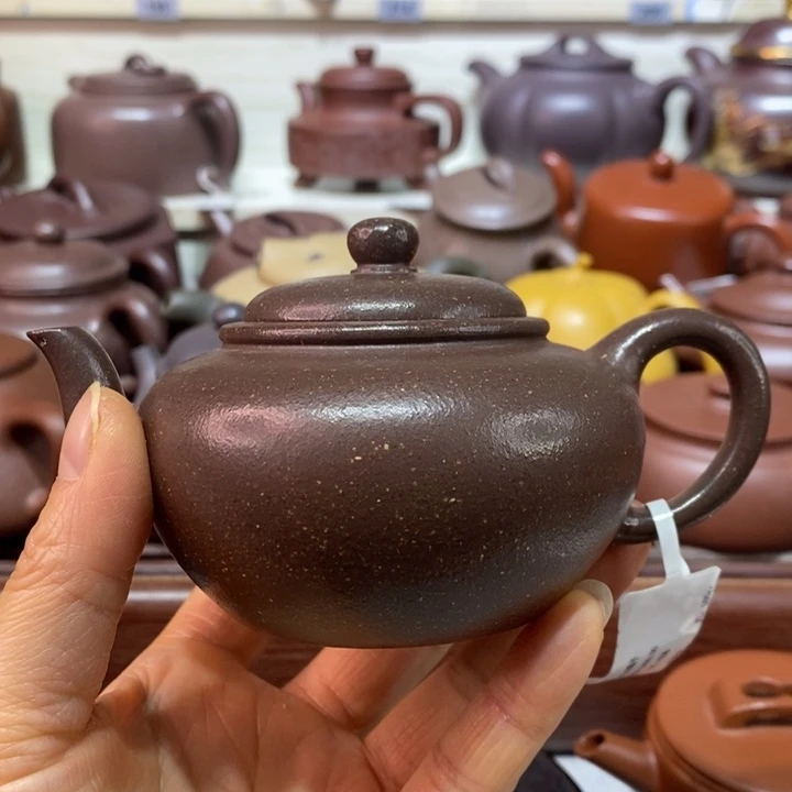 紫砂茶壶微瑕处理150cc