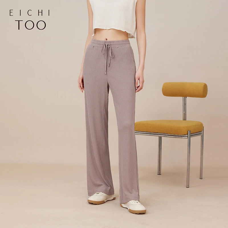 爱居兔夏季新款宽松舒适休闲时尚阔腿裤EKKTJ2P014A