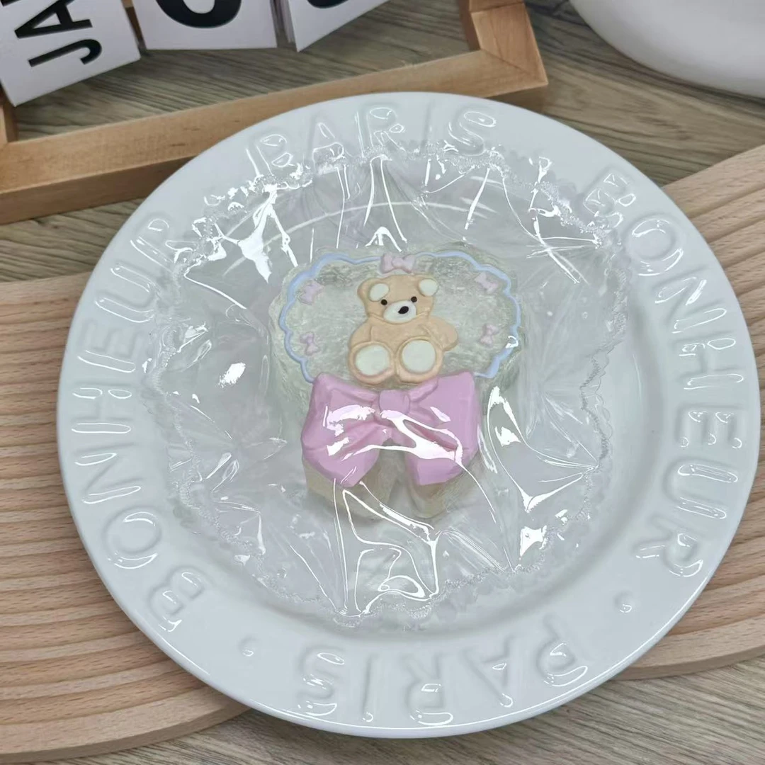 【小熊魔镜仙女棒】纯手工食品级硅胶捏捏乐解压玩具